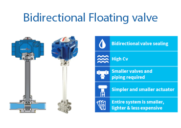 Bidirectional Floating Valve